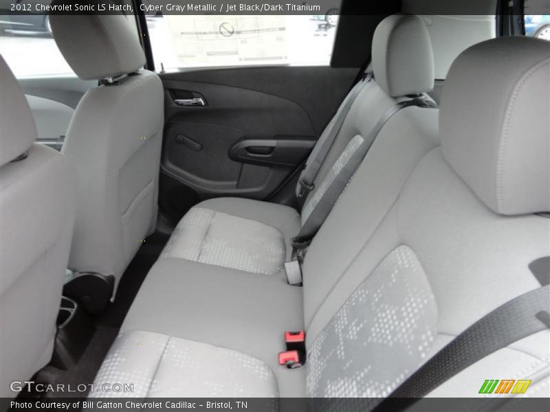 Cyber Gray Metallic / Jet Black/Dark Titanium 2012 Chevrolet Sonic LS Hatch