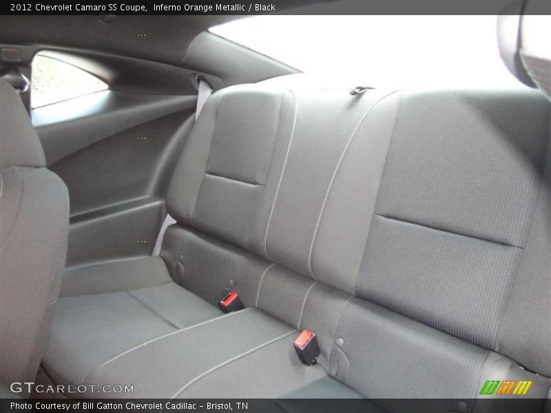 Inferno Orange Metallic / Black 2012 Chevrolet Camaro SS Coupe