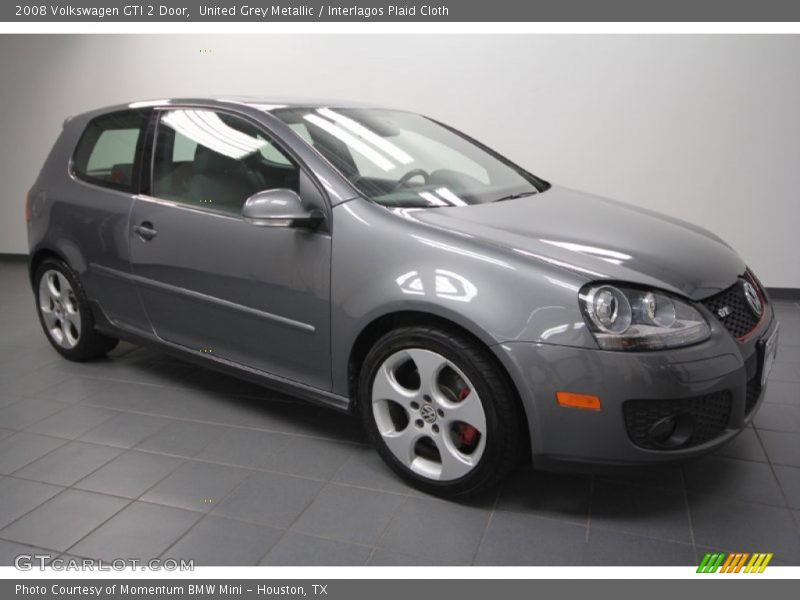 United Grey Metallic / Interlagos Plaid Cloth 2008 Volkswagen GTI 2 Door