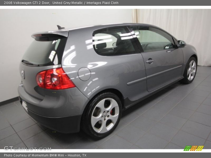 United Grey Metallic / Interlagos Plaid Cloth 2008 Volkswagen GTI 2 Door