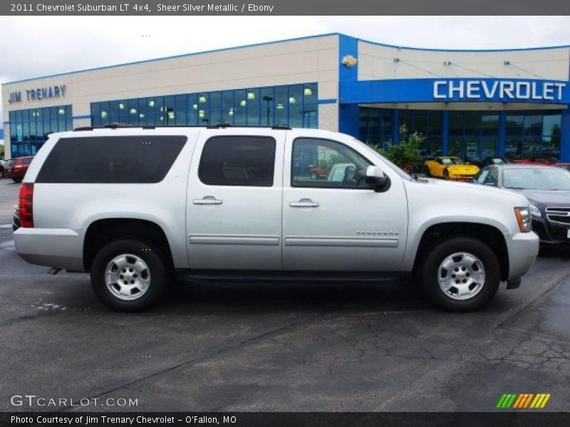 Sheer Silver Metallic / Ebony 2011 Chevrolet Suburban LT 4x4