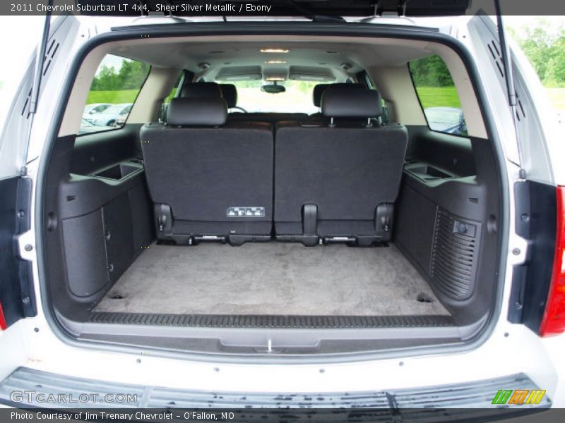Sheer Silver Metallic / Ebony 2011 Chevrolet Suburban LT 4x4