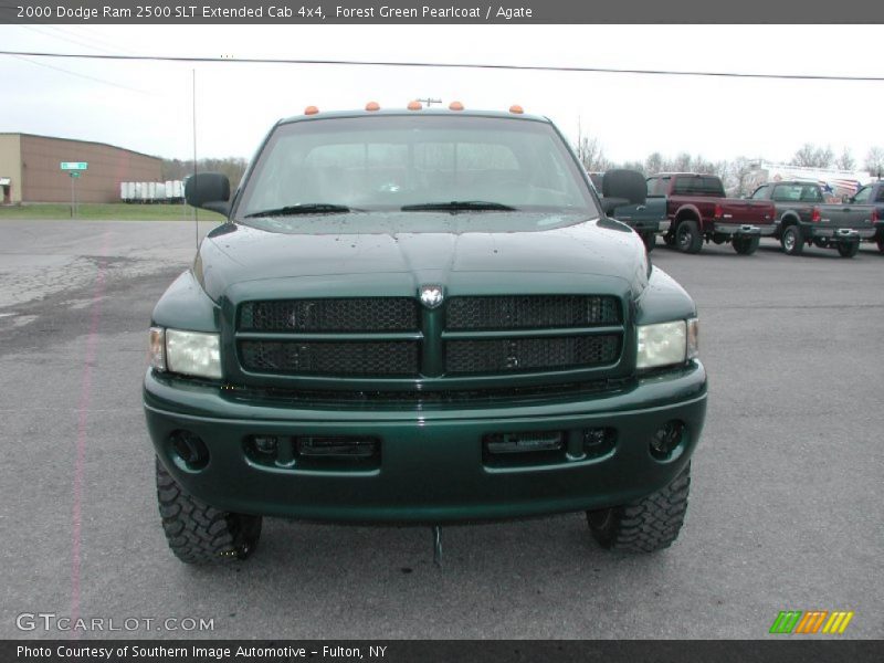 Forest Green Pearlcoat / Agate 2000 Dodge Ram 2500 SLT Extended Cab 4x4