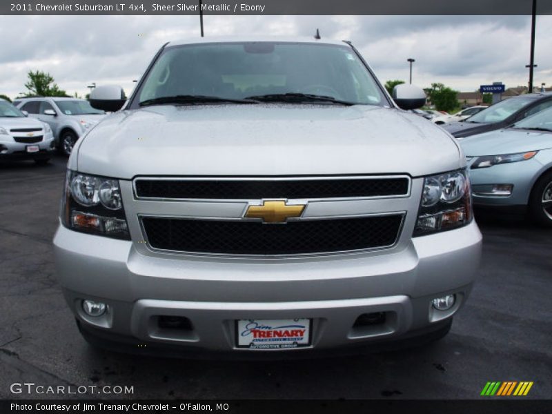 Sheer Silver Metallic / Ebony 2011 Chevrolet Suburban LT 4x4