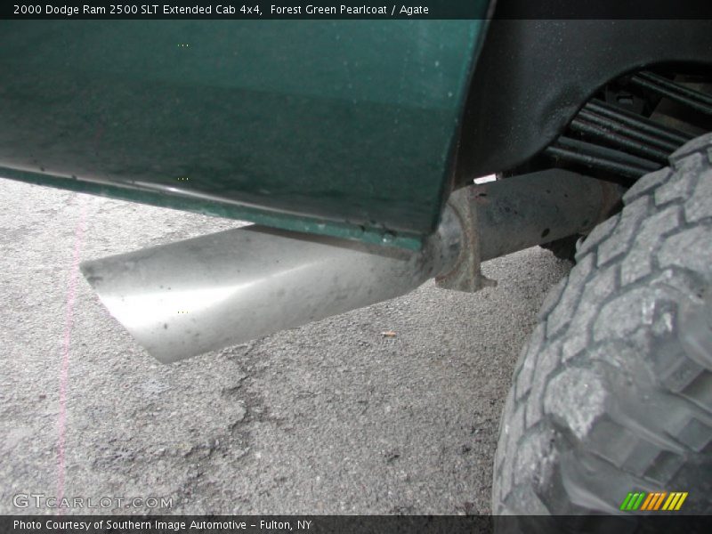 Forest Green Pearlcoat / Agate 2000 Dodge Ram 2500 SLT Extended Cab 4x4