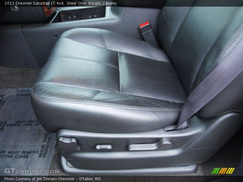 Sheer Silver Metallic / Ebony 2011 Chevrolet Suburban LT 4x4