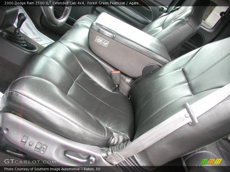 Forest Green Pearlcoat / Agate 2000 Dodge Ram 2500 SLT Extended Cab 4x4