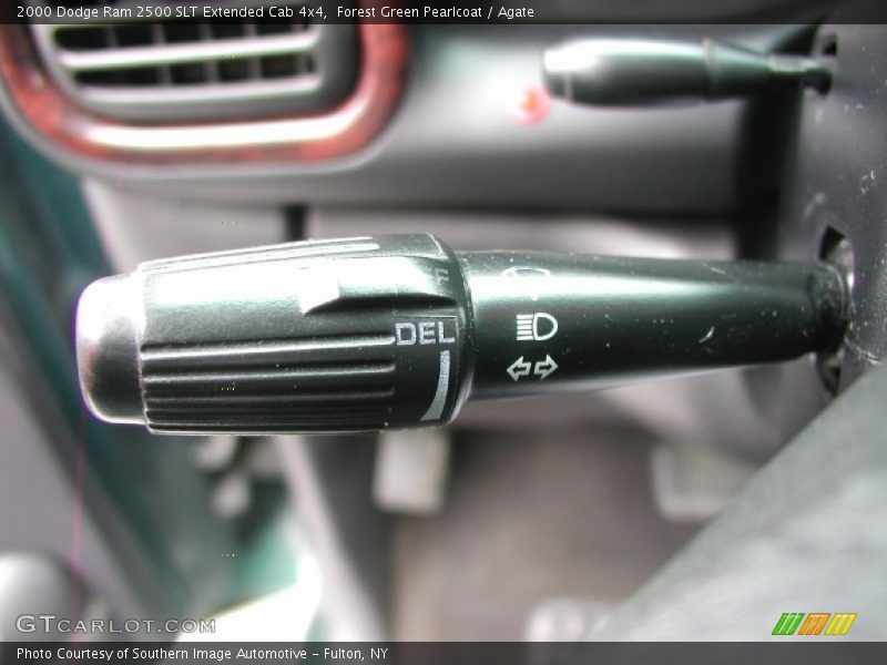 Forest Green Pearlcoat / Agate 2000 Dodge Ram 2500 SLT Extended Cab 4x4