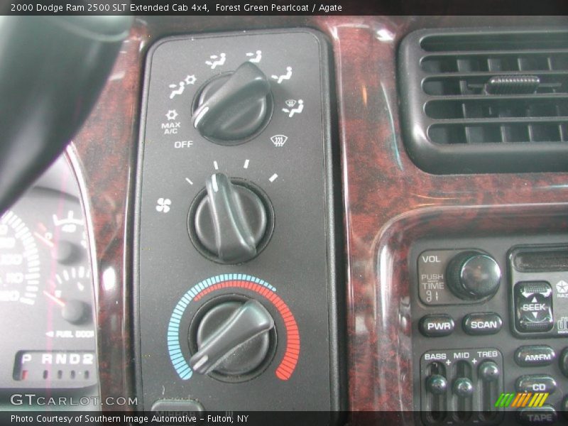 Forest Green Pearlcoat / Agate 2000 Dodge Ram 2500 SLT Extended Cab 4x4