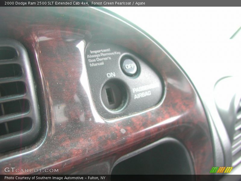 Forest Green Pearlcoat / Agate 2000 Dodge Ram 2500 SLT Extended Cab 4x4