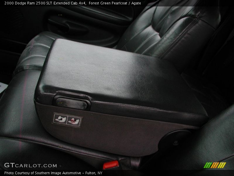 Forest Green Pearlcoat / Agate 2000 Dodge Ram 2500 SLT Extended Cab 4x4