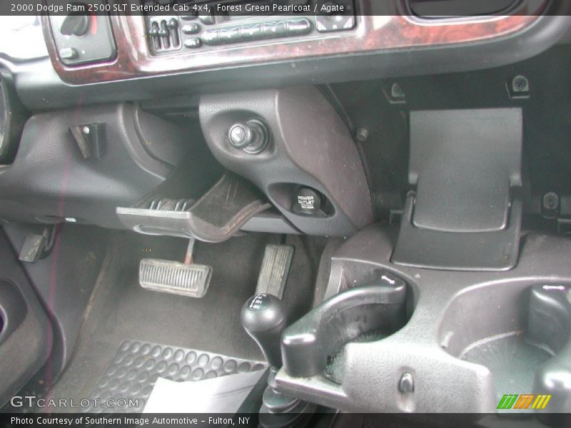 Forest Green Pearlcoat / Agate 2000 Dodge Ram 2500 SLT Extended Cab 4x4