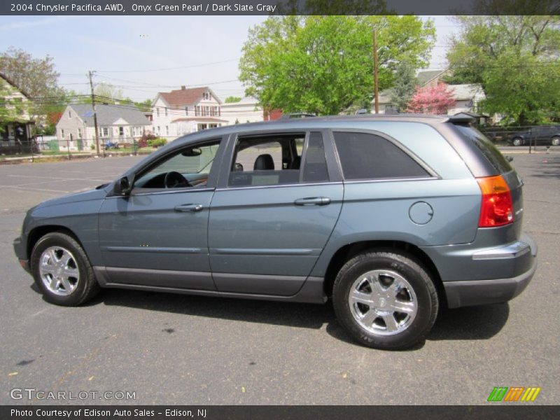 Onyx Green Pearl / Dark Slate Gray 2004 Chrysler Pacifica AWD
