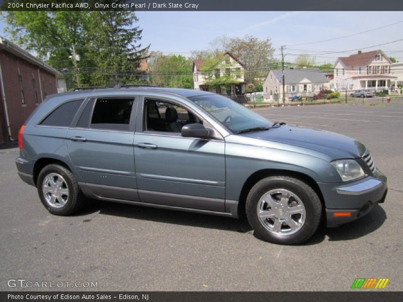 Onyx Green Pearl / Dark Slate Gray 2004 Chrysler Pacifica AWD