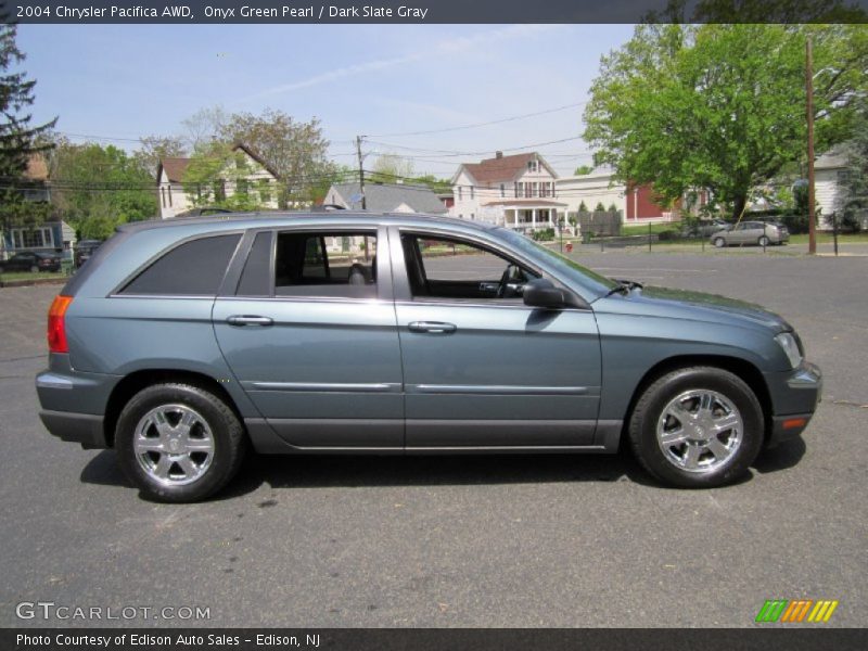 Onyx Green Pearl / Dark Slate Gray 2004 Chrysler Pacifica AWD