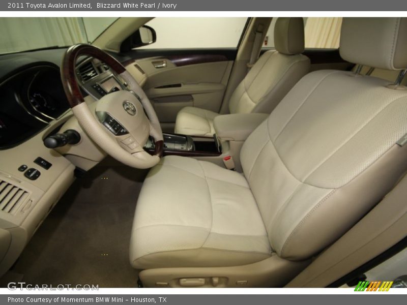 Blizzard White Pearl / Ivory 2011 Toyota Avalon Limited