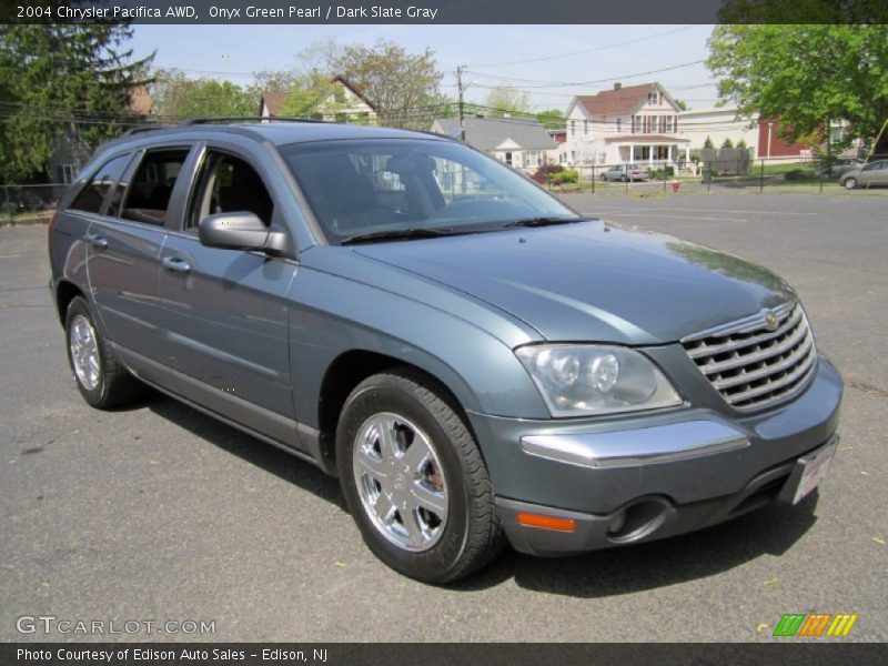 Onyx Green Pearl / Dark Slate Gray 2004 Chrysler Pacifica AWD