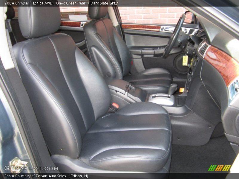 Onyx Green Pearl / Dark Slate Gray 2004 Chrysler Pacifica AWD