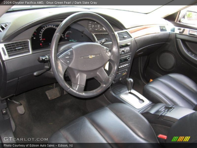 Onyx Green Pearl / Dark Slate Gray 2004 Chrysler Pacifica AWD