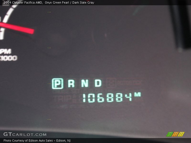 Onyx Green Pearl / Dark Slate Gray 2004 Chrysler Pacifica AWD