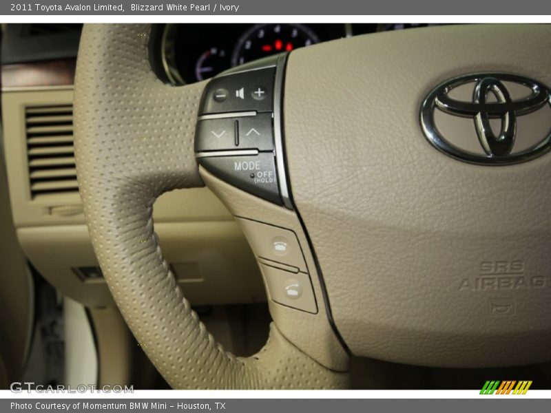Blizzard White Pearl / Ivory 2011 Toyota Avalon Limited