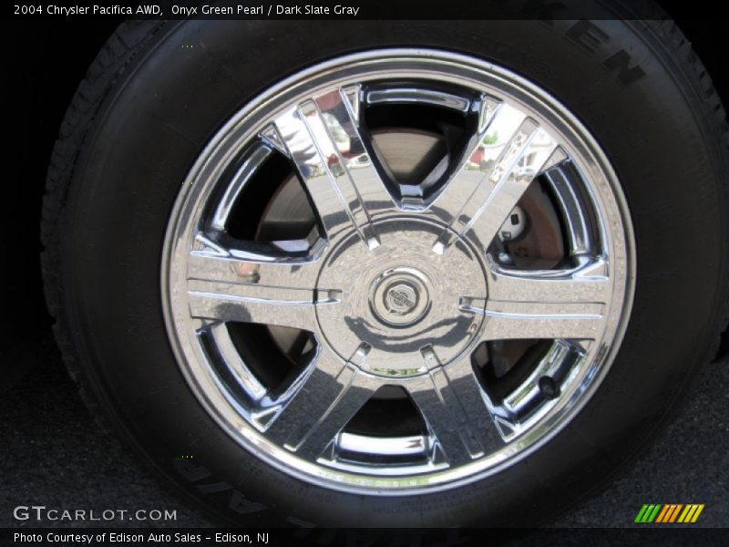 Onyx Green Pearl / Dark Slate Gray 2004 Chrysler Pacifica AWD
