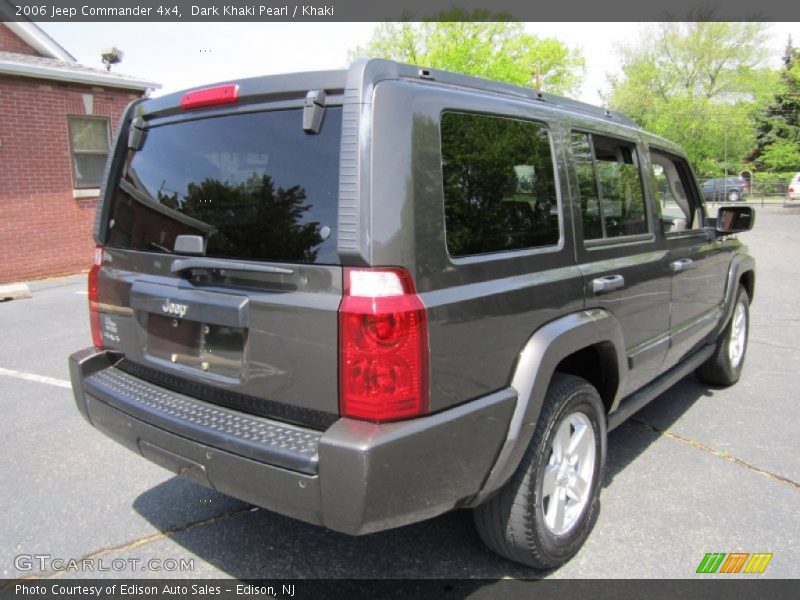 Dark Khaki Pearl / Khaki 2006 Jeep Commander 4x4