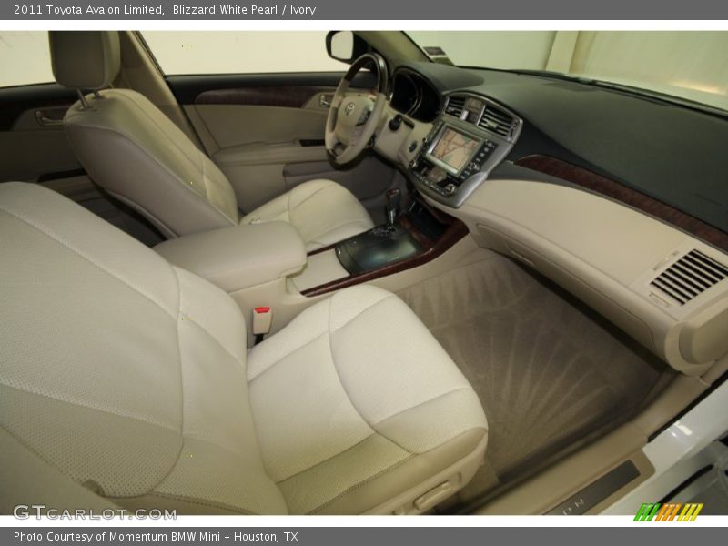 Blizzard White Pearl / Ivory 2011 Toyota Avalon Limited