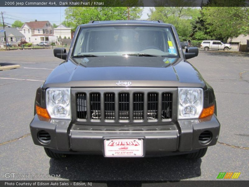 Dark Khaki Pearl / Khaki 2006 Jeep Commander 4x4