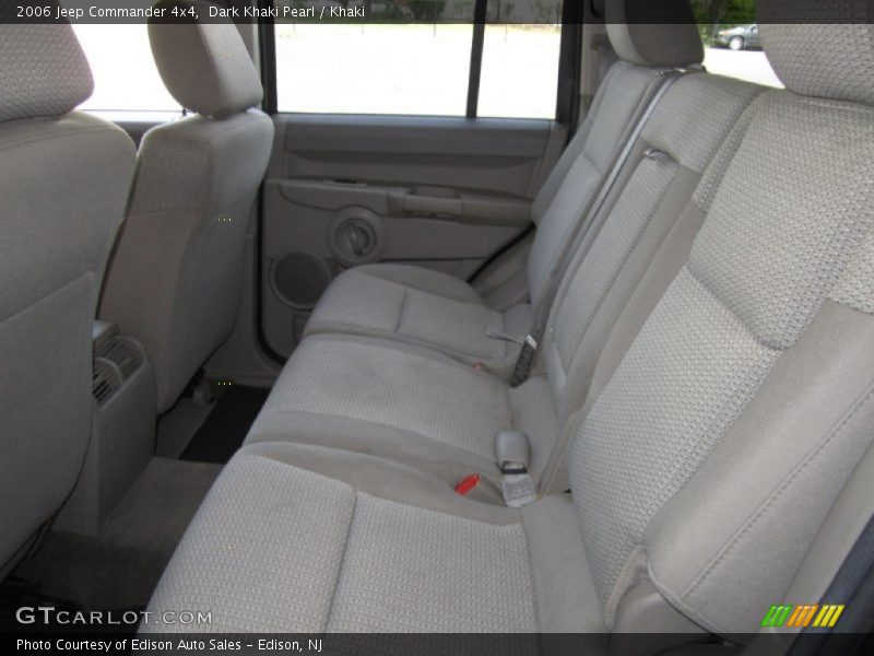 Dark Khaki Pearl / Khaki 2006 Jeep Commander 4x4