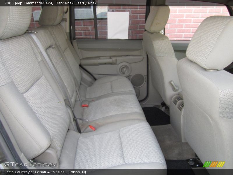 Dark Khaki Pearl / Khaki 2006 Jeep Commander 4x4