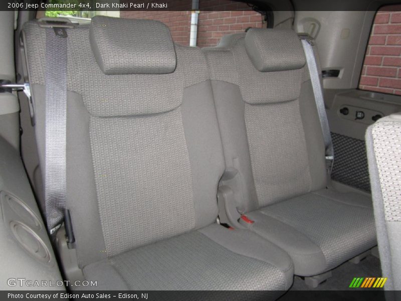 Dark Khaki Pearl / Khaki 2006 Jeep Commander 4x4