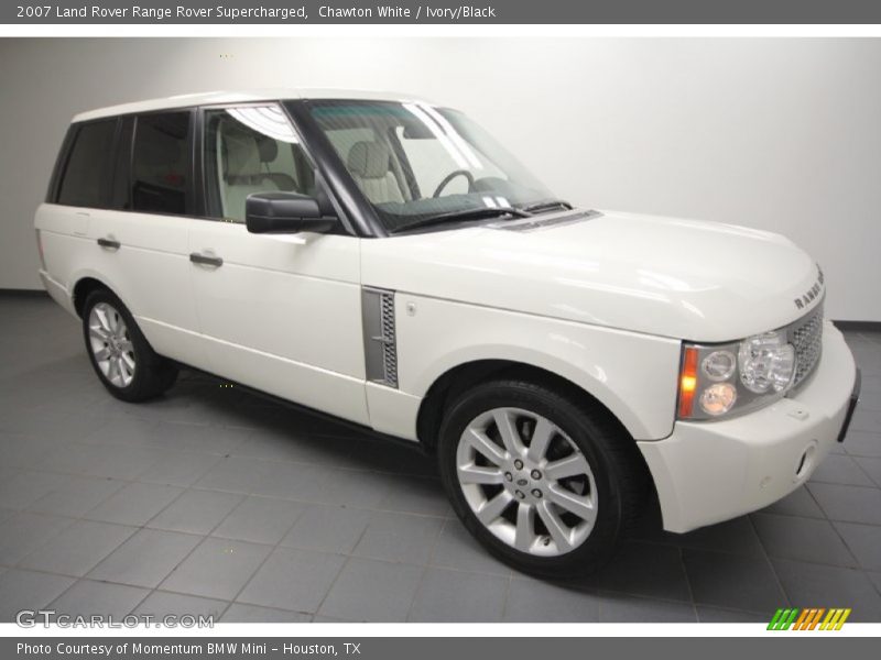 Chawton White / Ivory/Black 2007 Land Rover Range Rover Supercharged