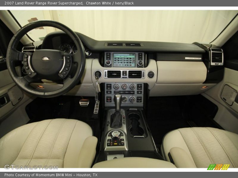 Chawton White / Ivory/Black 2007 Land Rover Range Rover Supercharged