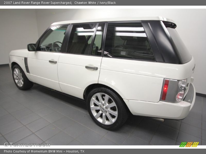 Chawton White / Ivory/Black 2007 Land Rover Range Rover Supercharged