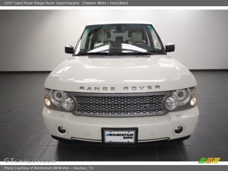 Chawton White / Ivory/Black 2007 Land Rover Range Rover Supercharged