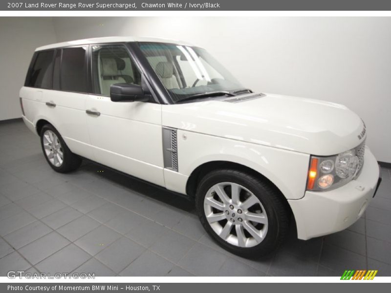 Chawton White / Ivory/Black 2007 Land Rover Range Rover Supercharged