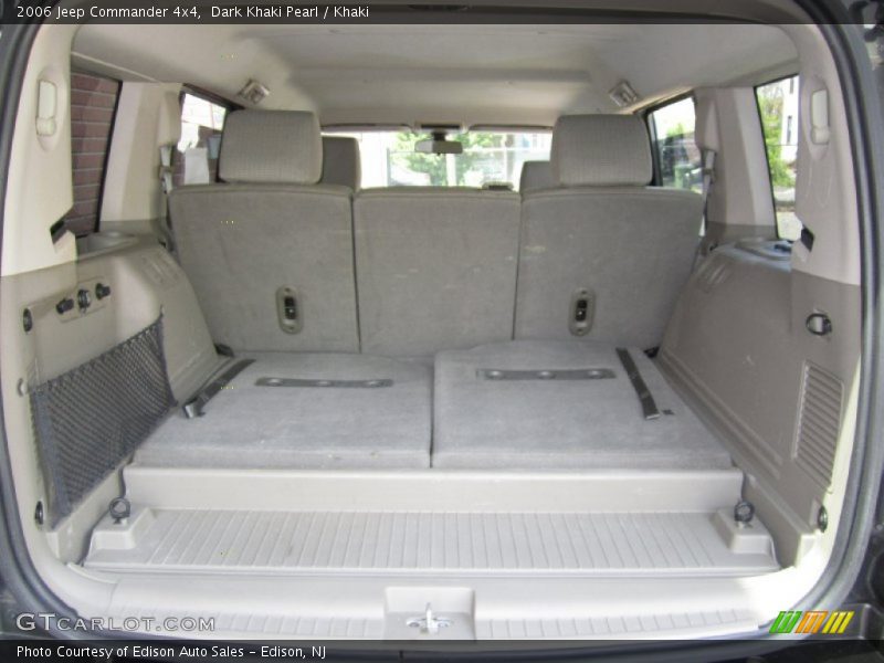 Dark Khaki Pearl / Khaki 2006 Jeep Commander 4x4