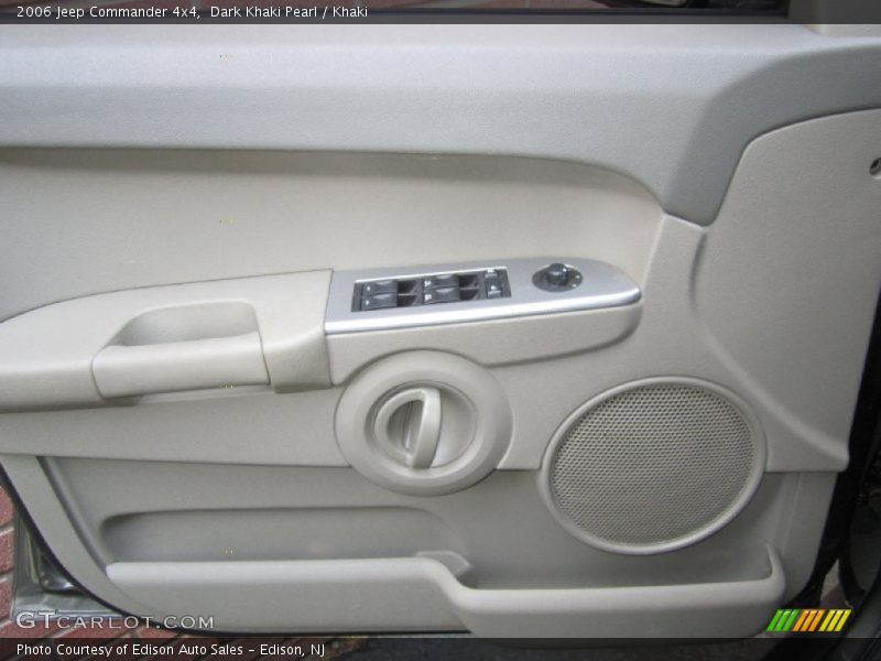 Dark Khaki Pearl / Khaki 2006 Jeep Commander 4x4