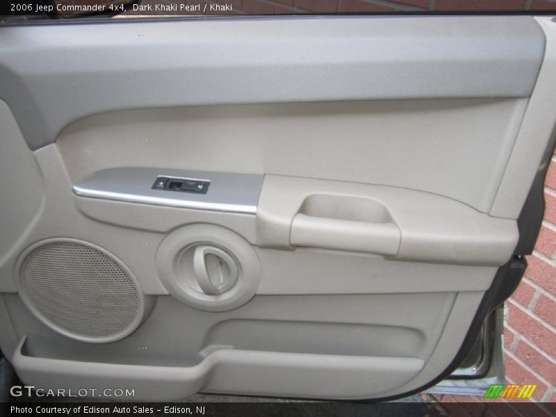 Dark Khaki Pearl / Khaki 2006 Jeep Commander 4x4