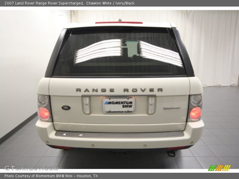 Chawton White / Ivory/Black 2007 Land Rover Range Rover Supercharged
