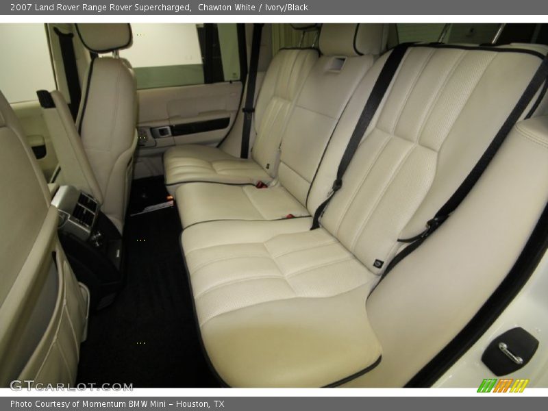 Chawton White / Ivory/Black 2007 Land Rover Range Rover Supercharged