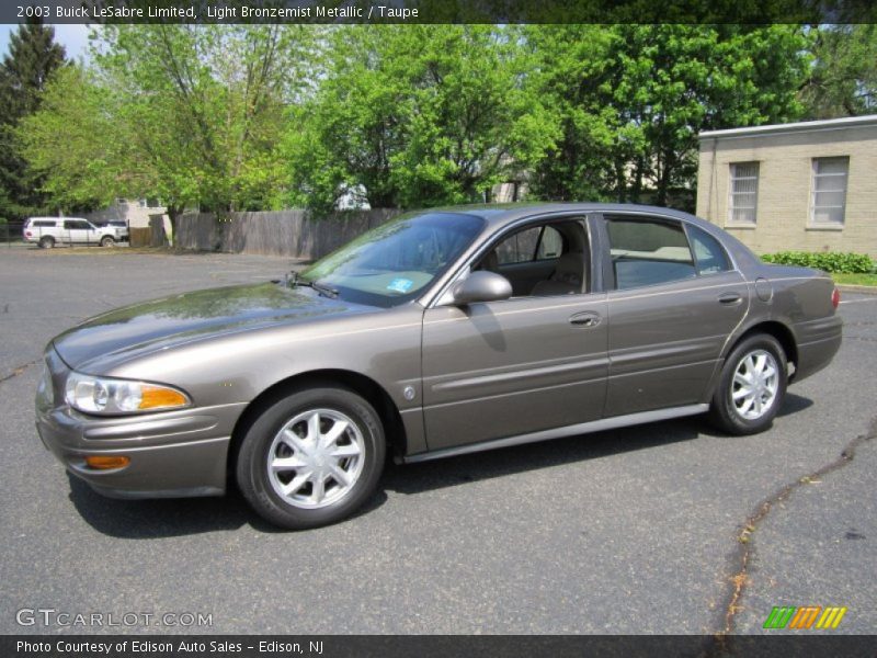 Light Bronzemist Metallic / Taupe 2003 Buick LeSabre Limited