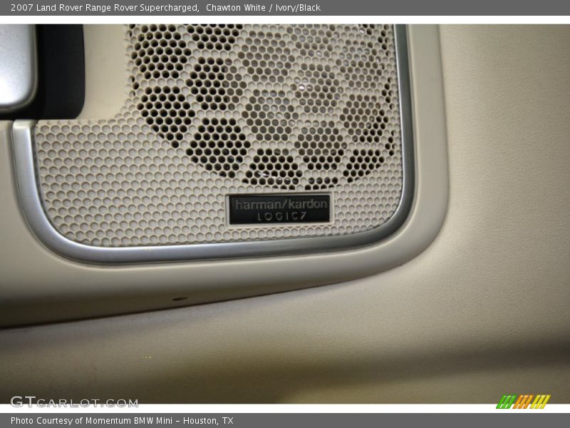 Chawton White / Ivory/Black 2007 Land Rover Range Rover Supercharged