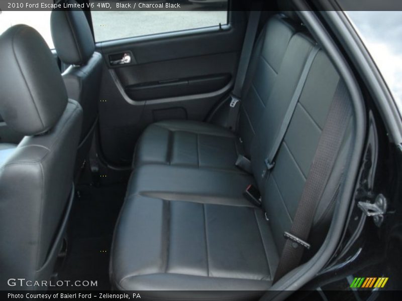 Black / Charcoal Black 2010 Ford Escape Limited V6 4WD