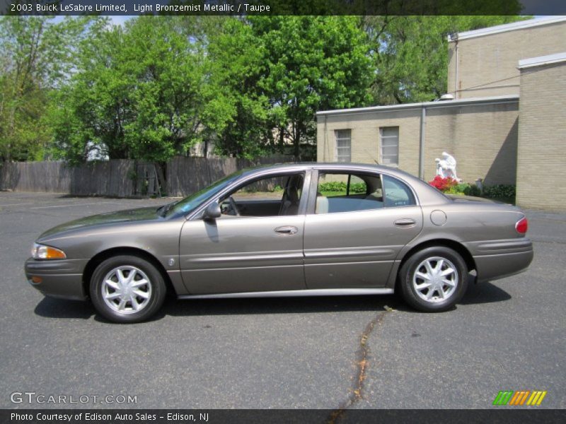 Light Bronzemist Metallic / Taupe 2003 Buick LeSabre Limited