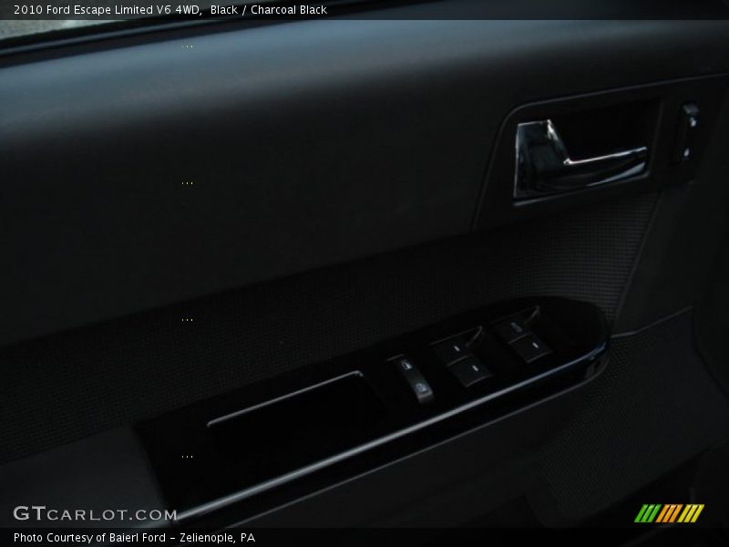 Black / Charcoal Black 2010 Ford Escape Limited V6 4WD
