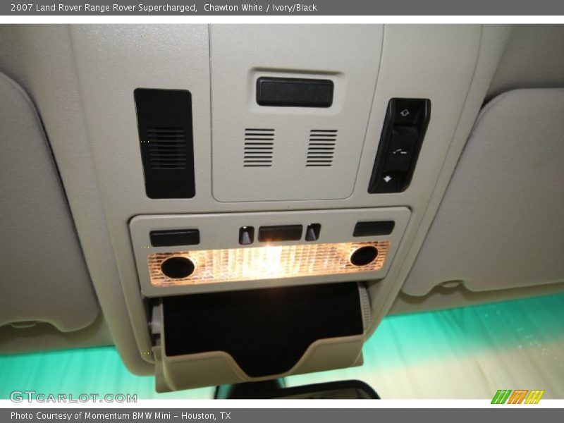 Chawton White / Ivory/Black 2007 Land Rover Range Rover Supercharged