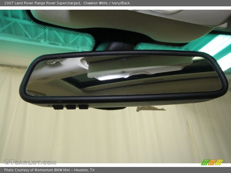 Chawton White / Ivory/Black 2007 Land Rover Range Rover Supercharged