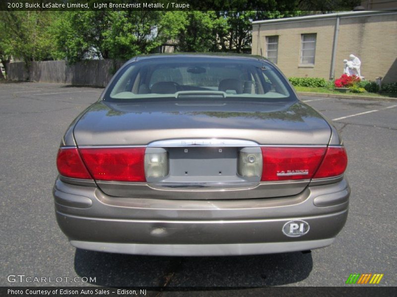Light Bronzemist Metallic / Taupe 2003 Buick LeSabre Limited